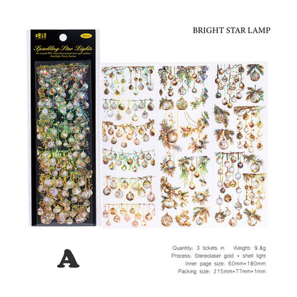 Starlight Party Sticker 3pcs