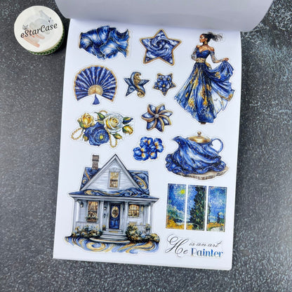 Starry Night Art Rhapsody Sticker Book