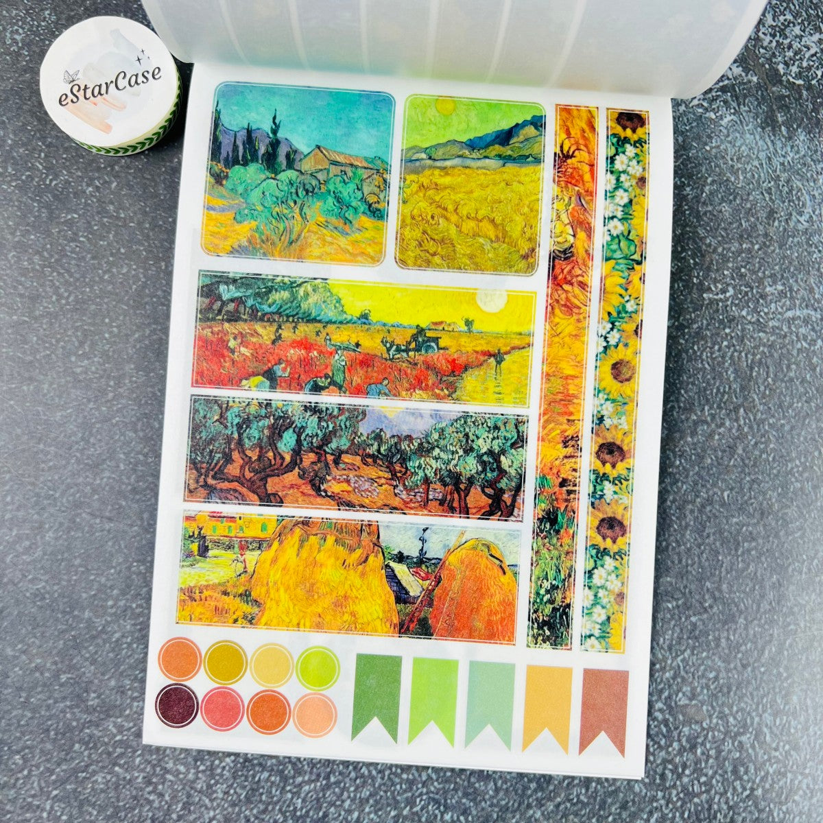 Starry Night Art Rhapsody Sticker Book