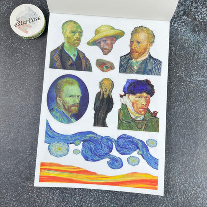 Starry Night Art Rhapsody Sticker Book