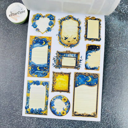 Starry Night Art Rhapsody Sticker Book