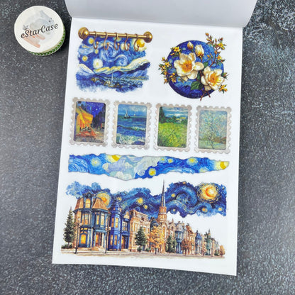 Starry Night Art Rhapsody Sticker Book