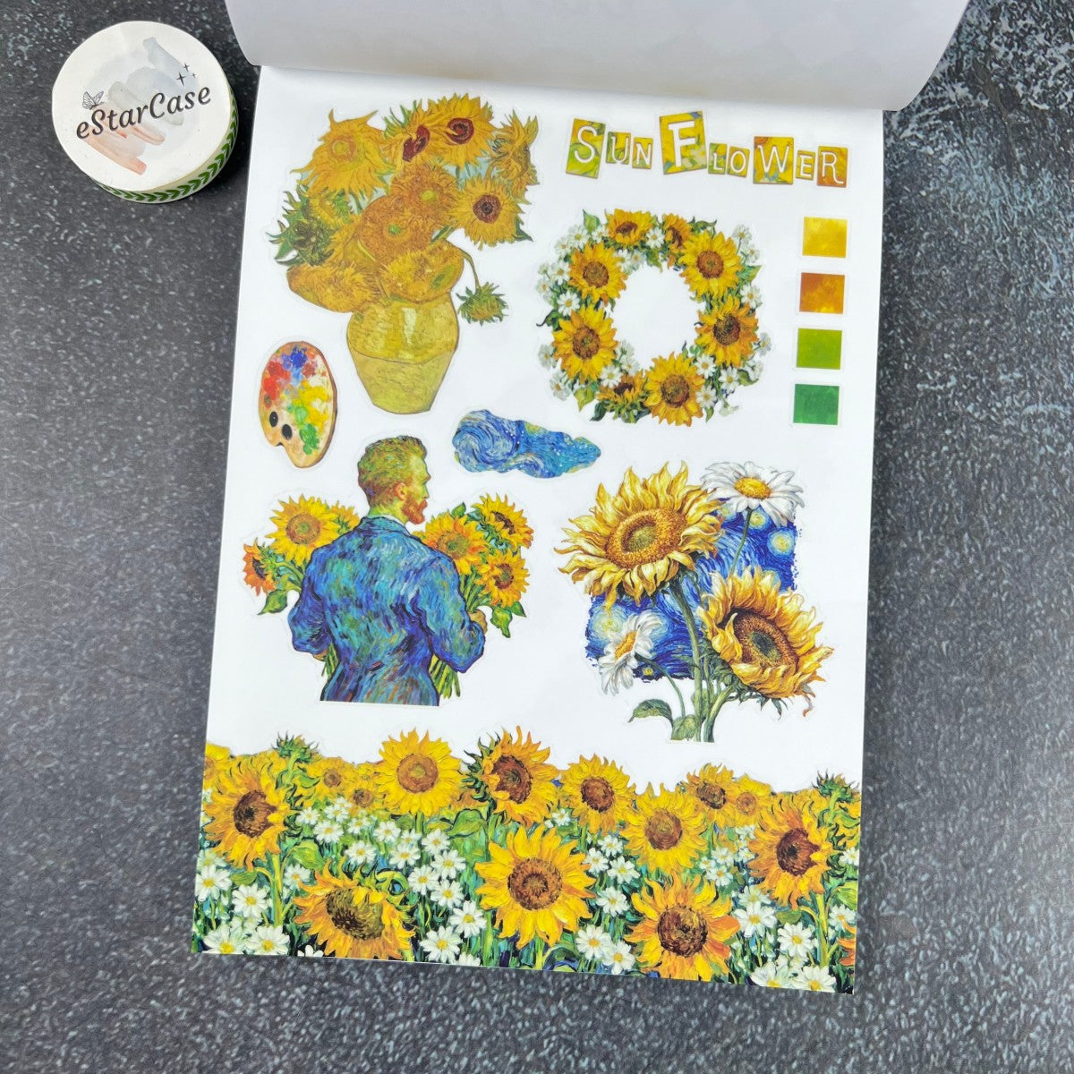 Starry Night Art Rhapsody Sticker Book