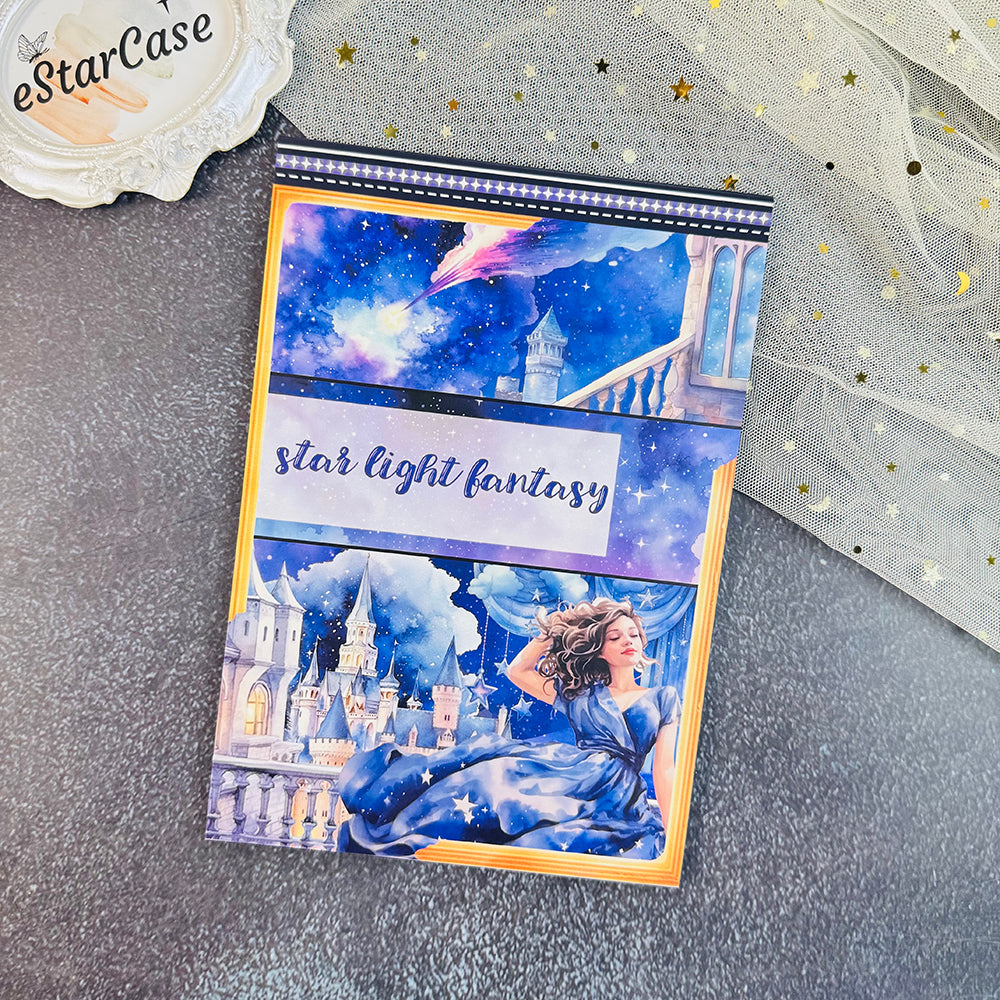 Starry Nights Fantasy Stickers Book