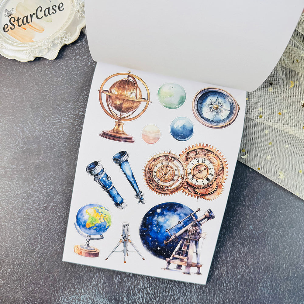 Starry Nights Fantasy Stickers Book