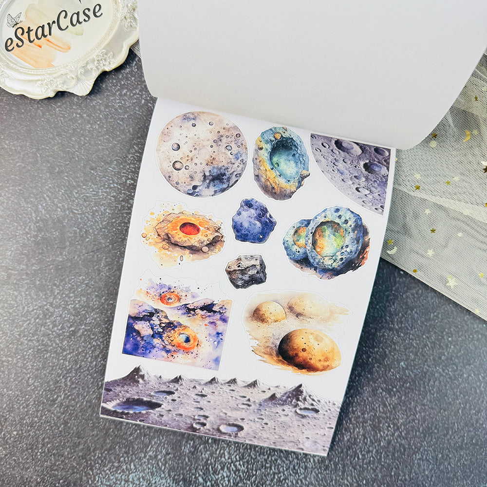 Starry Nights Fantasy Stickers Book