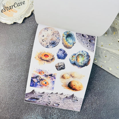 Starry Nights Fantasy Stickers Book