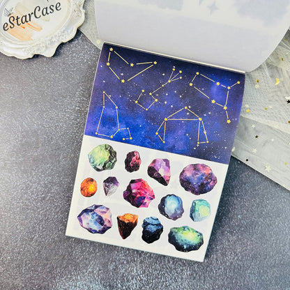 Starry Nights Fantasy Stickers Book