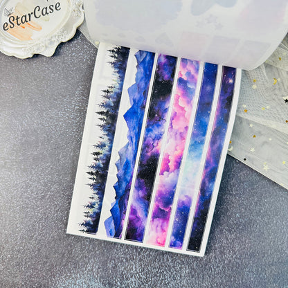 Starry Nights Fantasy Stickers Book