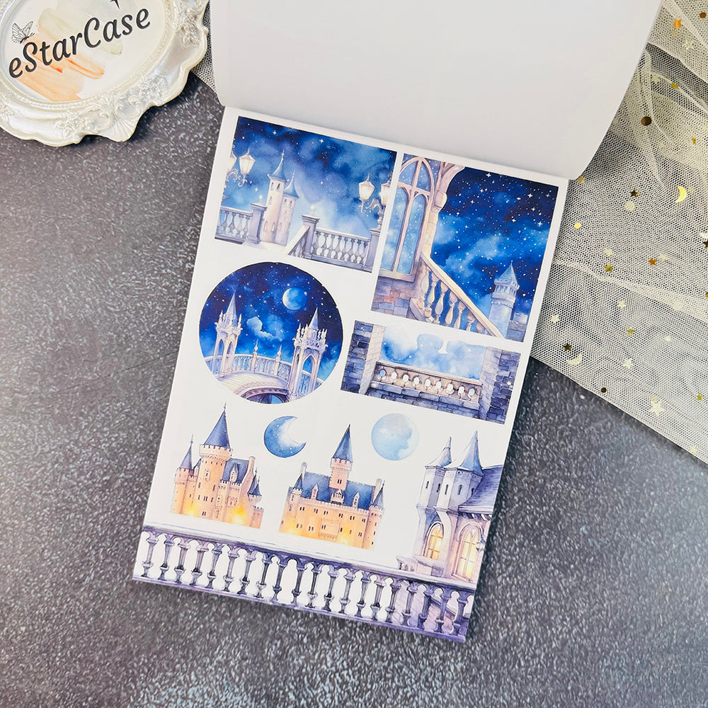 Starry Nights Fantasy Stickers Book