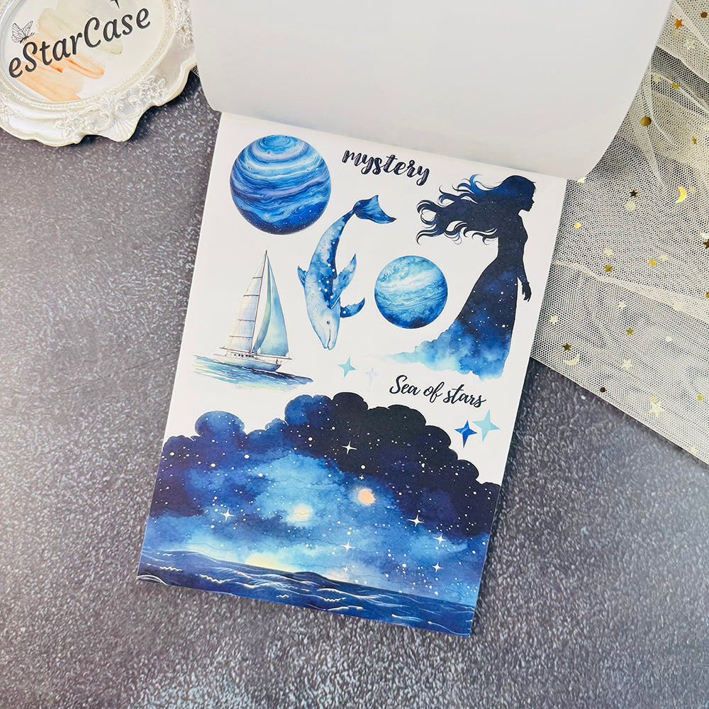 Starry Nights Fantasy Stickers Book