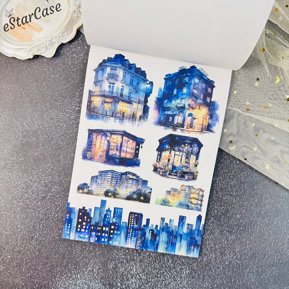 Starry Nights Fantasy Stickers Book