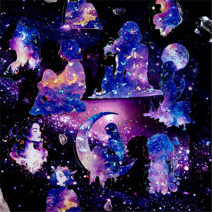 Starry Sky Secret Domain Sticker 20pcs