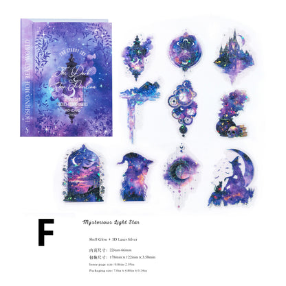 Starry Sky Secret Domain Sticker 20pcs
