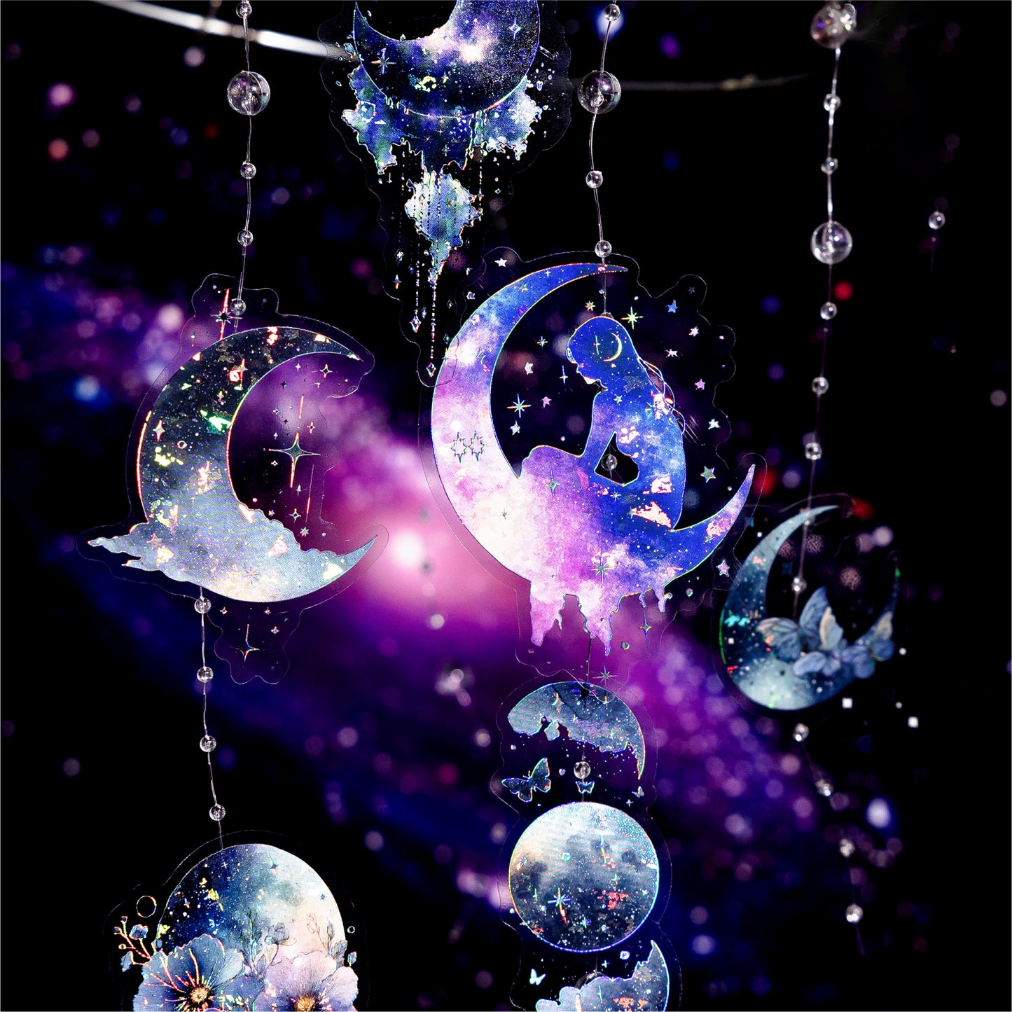 Starry Sky Secret Domain Sticker 20pcs