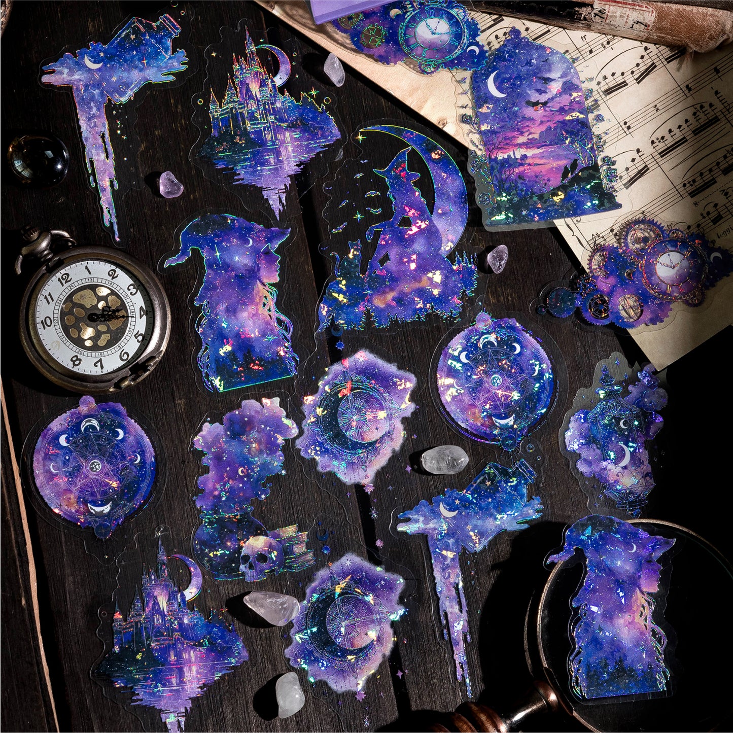 Starry Sky Secret Domain Sticker 20pcs