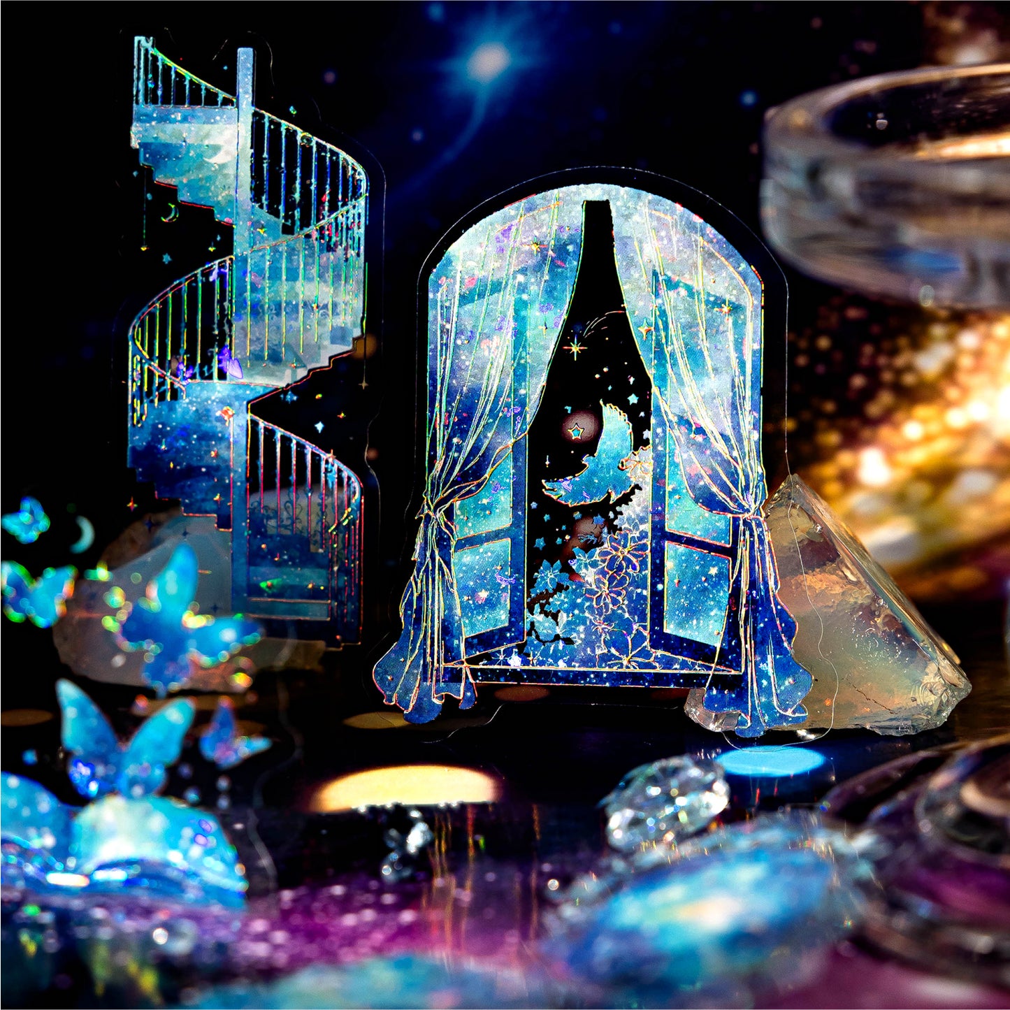 Starry Sky Secret Domain Sticker 20pcs