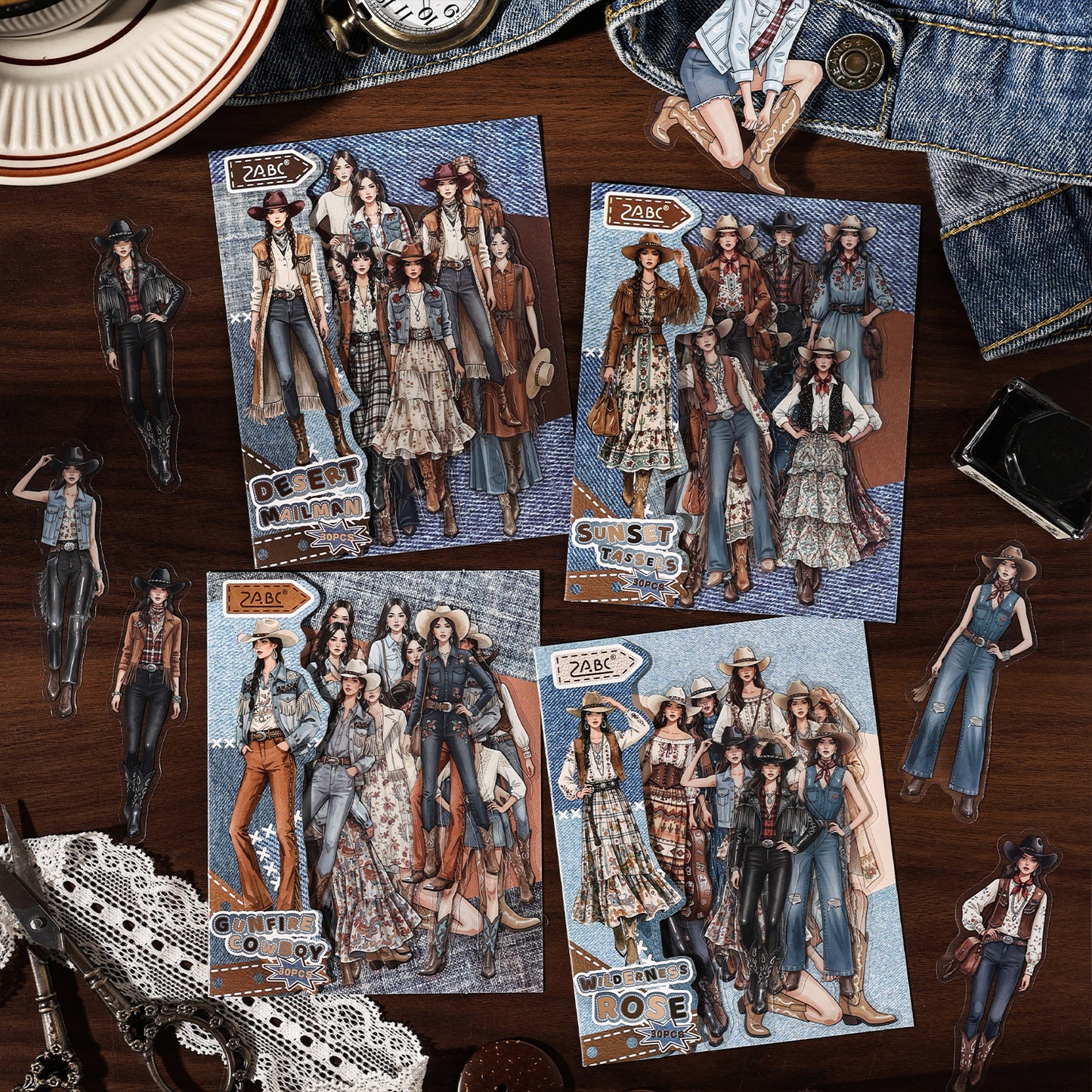 Stellar Gleam of the Wild Sticker 30pcs