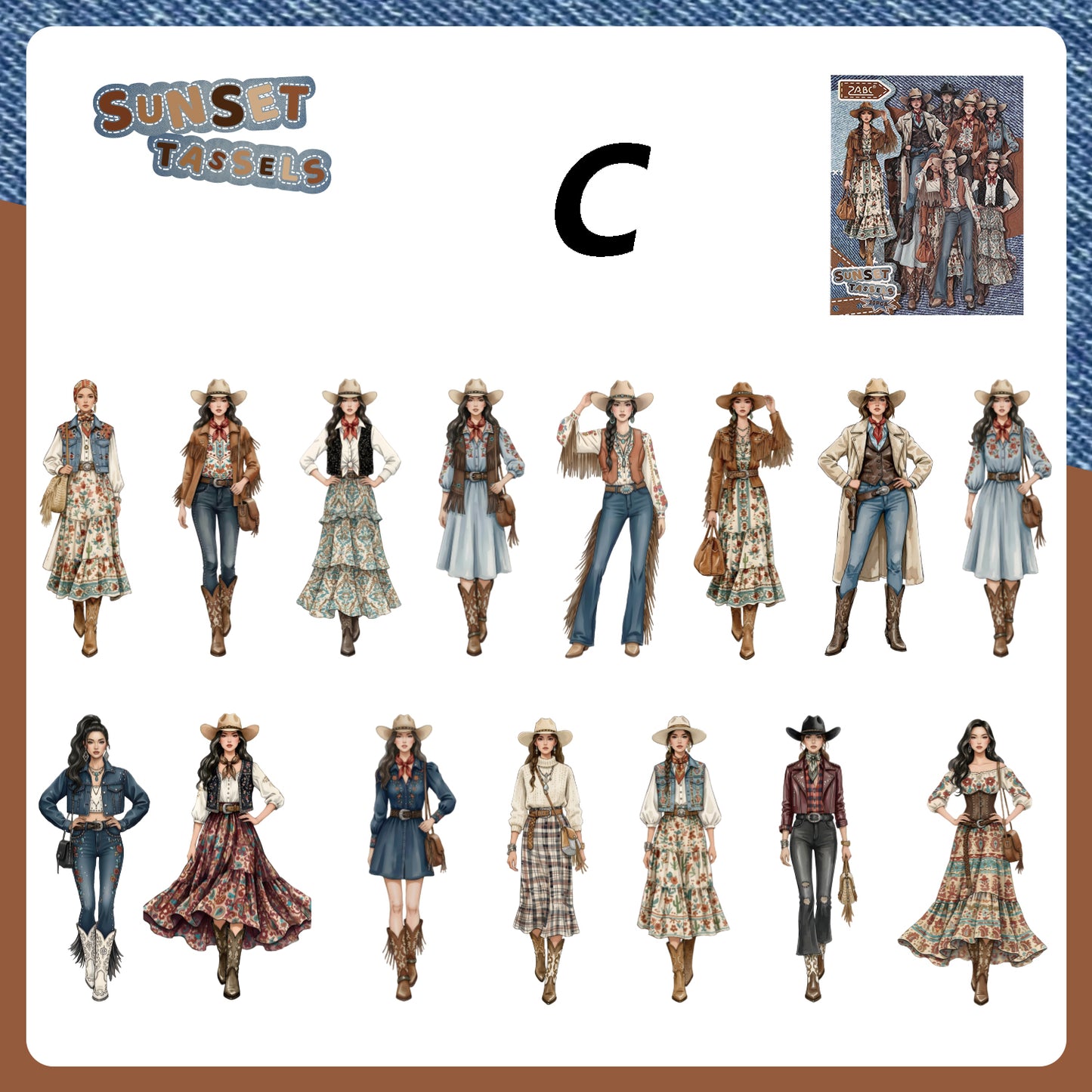 Stellar Gleam of the Wild Sticker 30pcs
