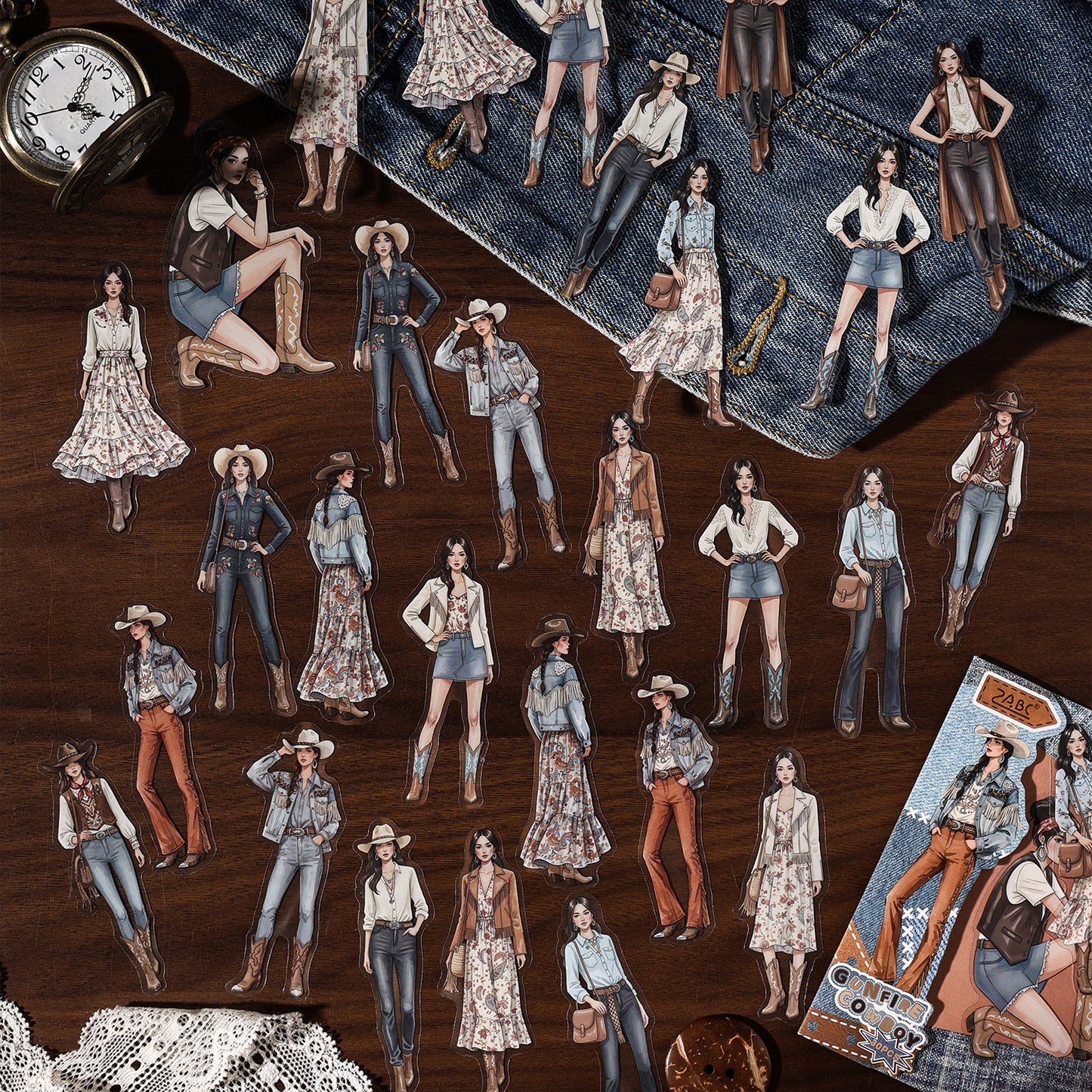 Stellar Gleam of the Wild Sticker 30pcs