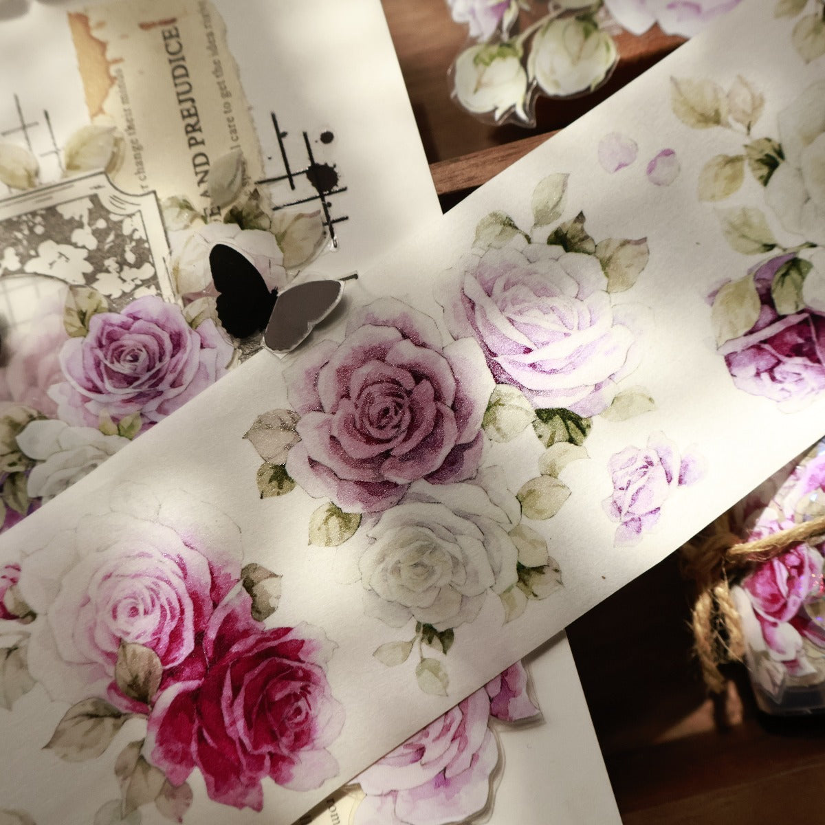 5.5cm*100cm Pre-Cut Stellar Purple Tape