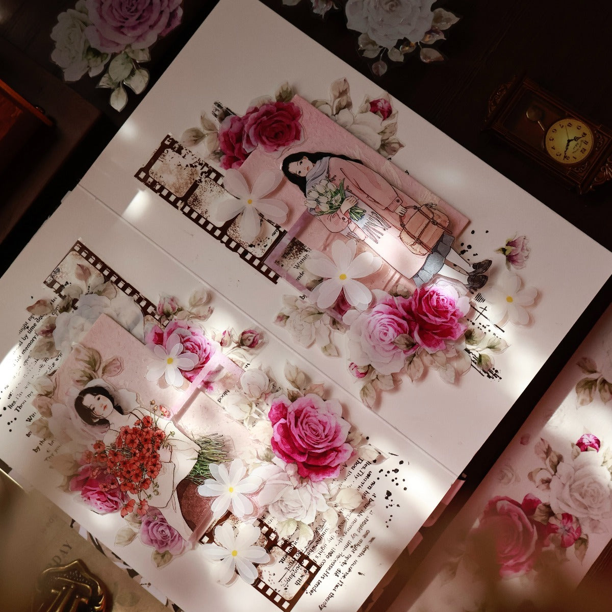 5.5cm*100cm Pre-Cut Stellar Purple Tape