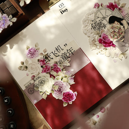 5.5cm*100cm Pre-Cut Stellar Purple Tape