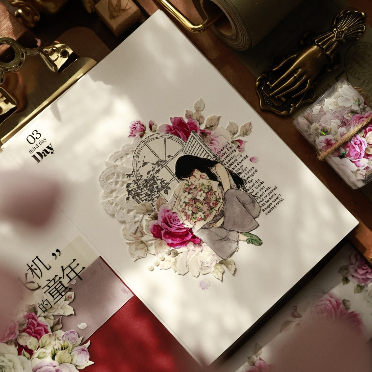 5.5cm*100cm Pre-Cut Stellar Purple Tape