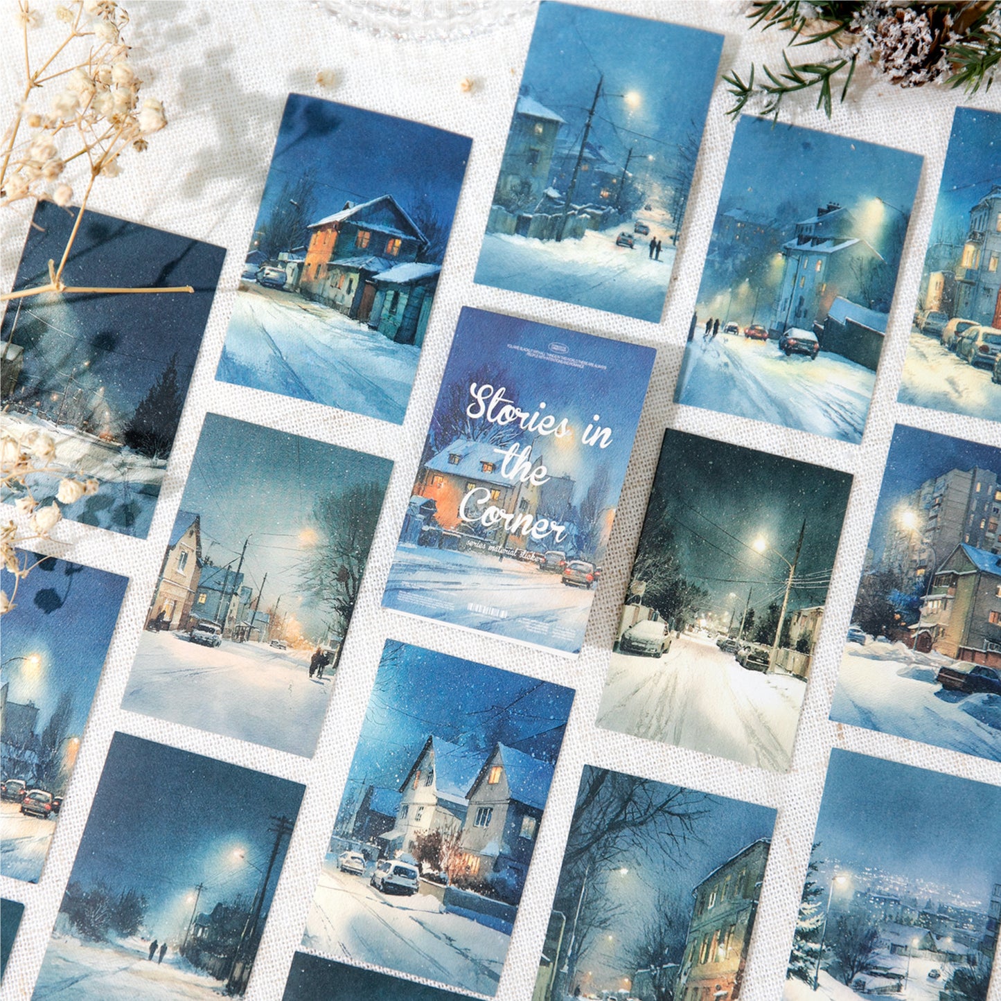 Story In The Corner Paper 30pcs