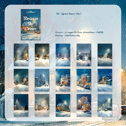 Story In The Corner Paper 30pcs