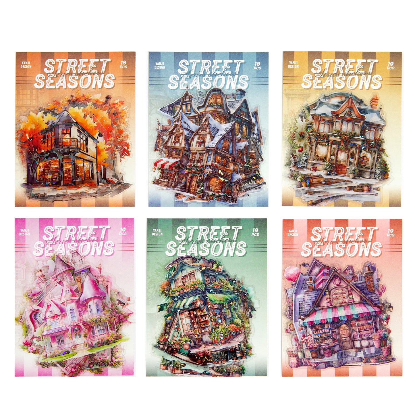 Street Seasons Stickers 10pcs