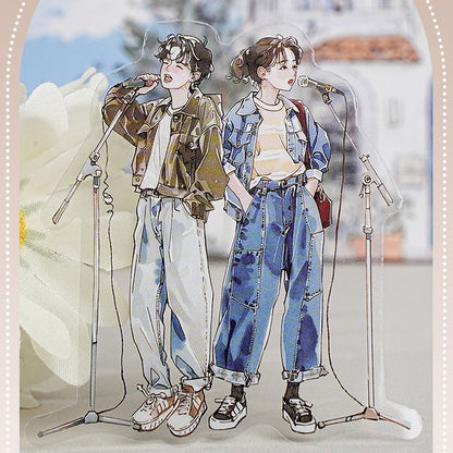 Strolling Shadows Sticker 20pcs