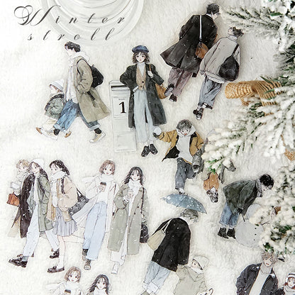 Strolling Shadows Sticker 20pcs