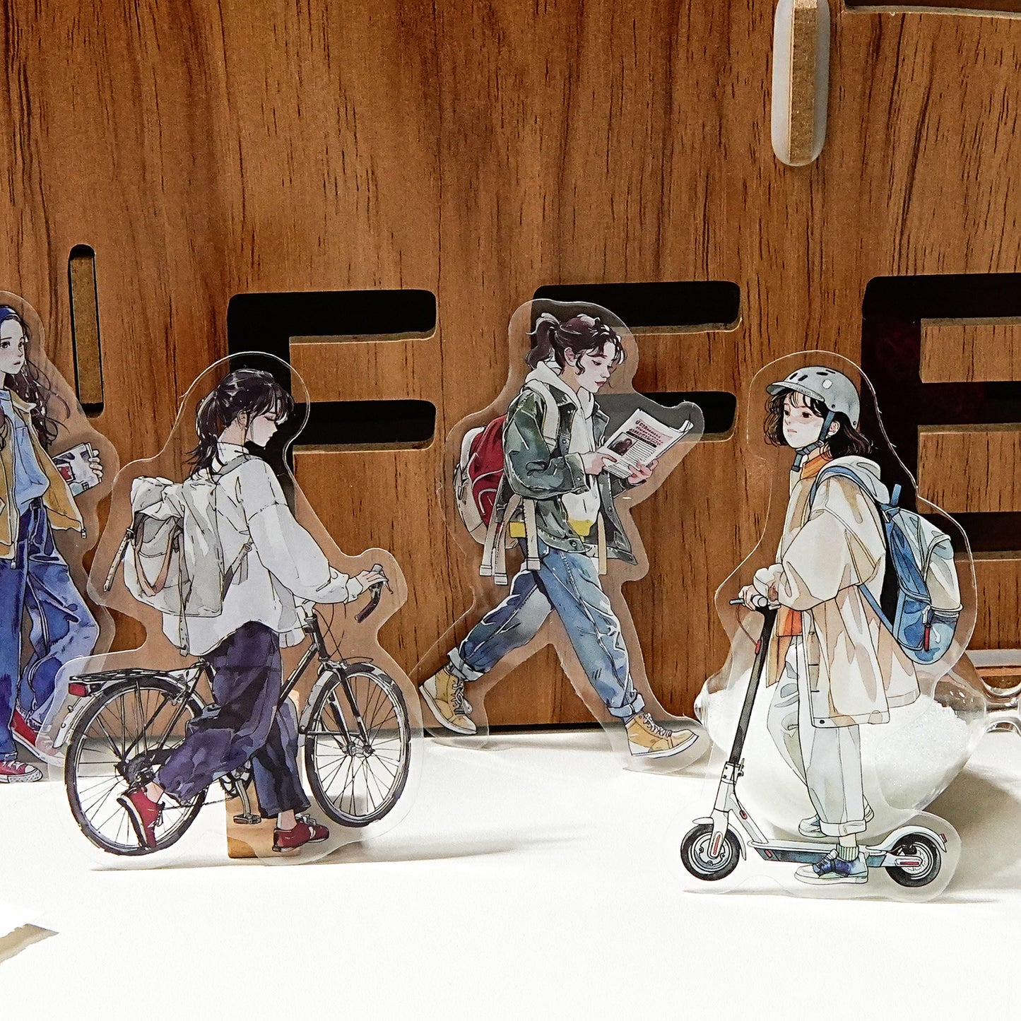 Strolling Shadows Sticker 20pcs