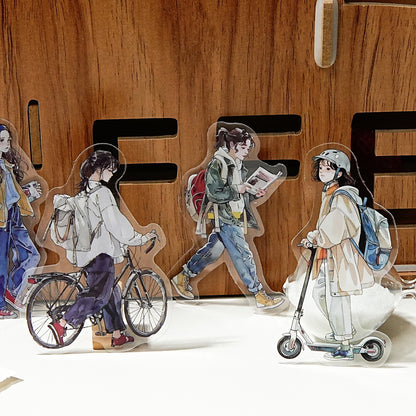 Strolling Shadows Sticker 20pcs