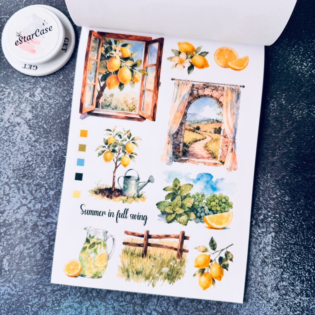 Summer Countryside Sticker Book