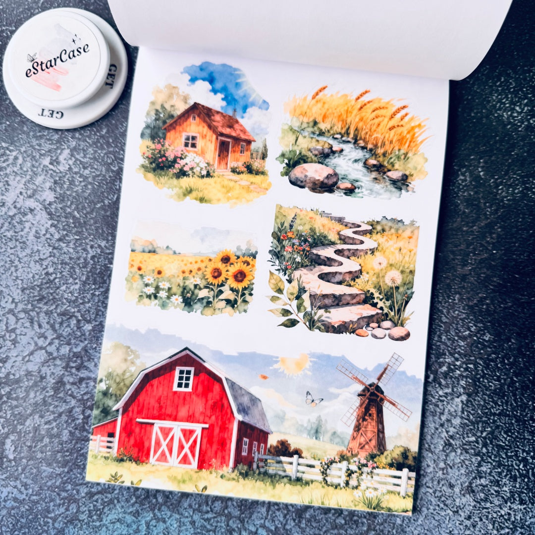 Summer Countryside Sticker Book