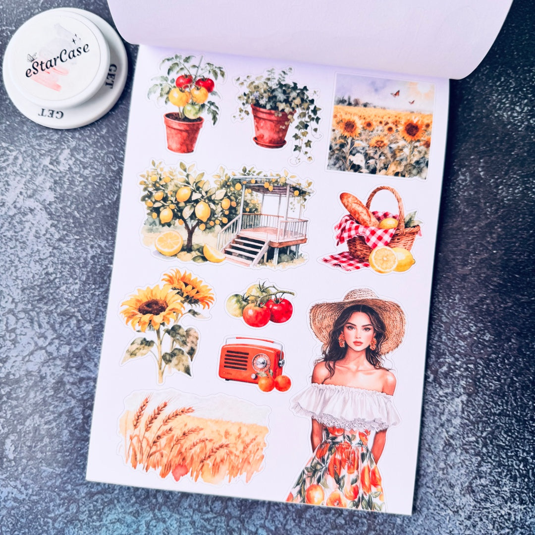Summer Countryside Sticker Book