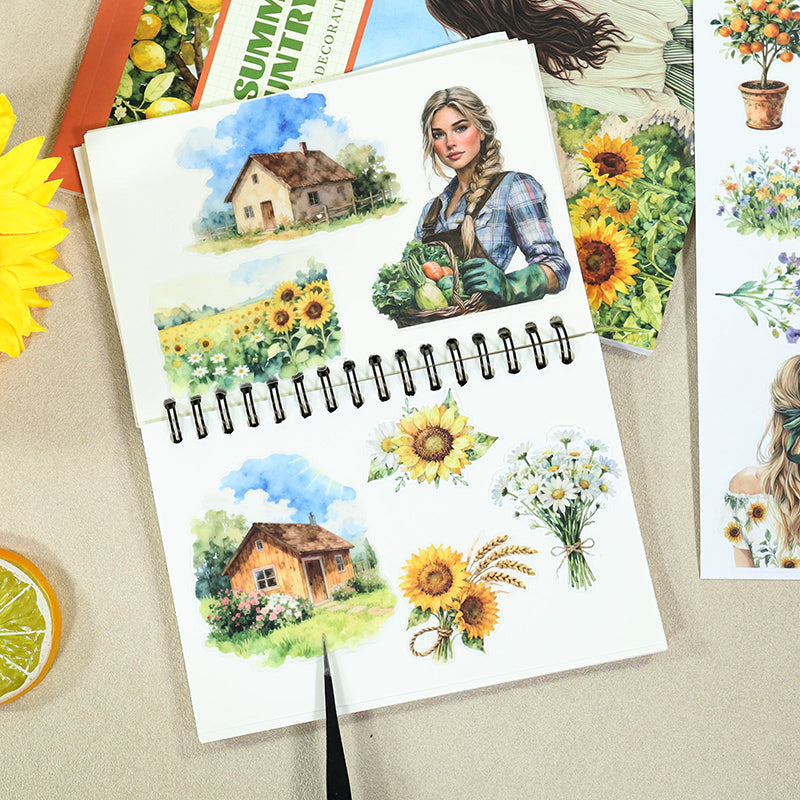 Summer Countryside Sticker Book