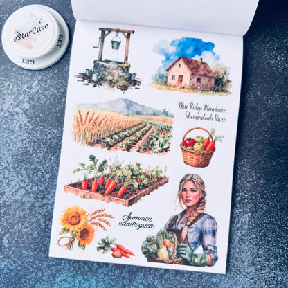 Summer Countryside Sticker Book