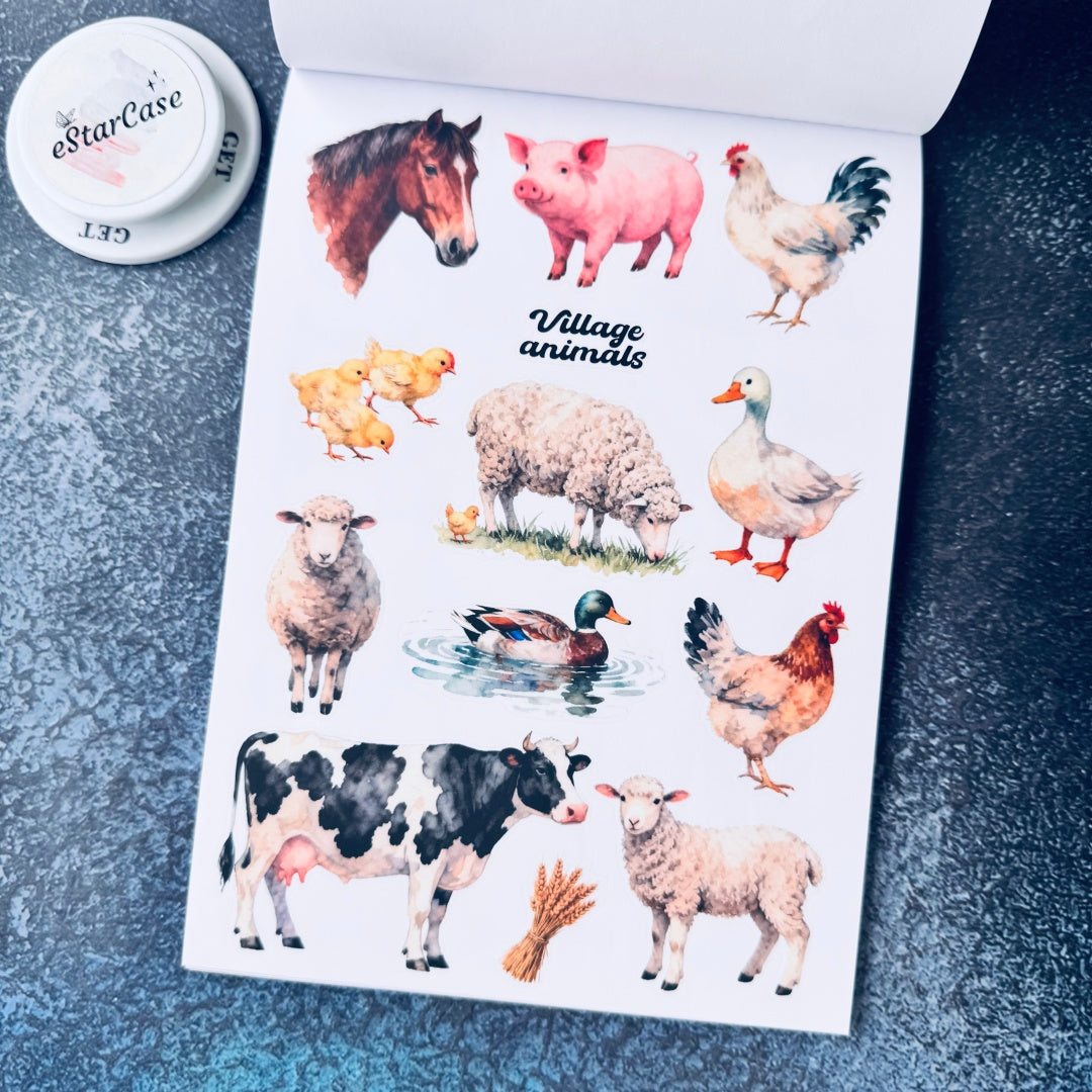 Summer Countryside Sticker Book