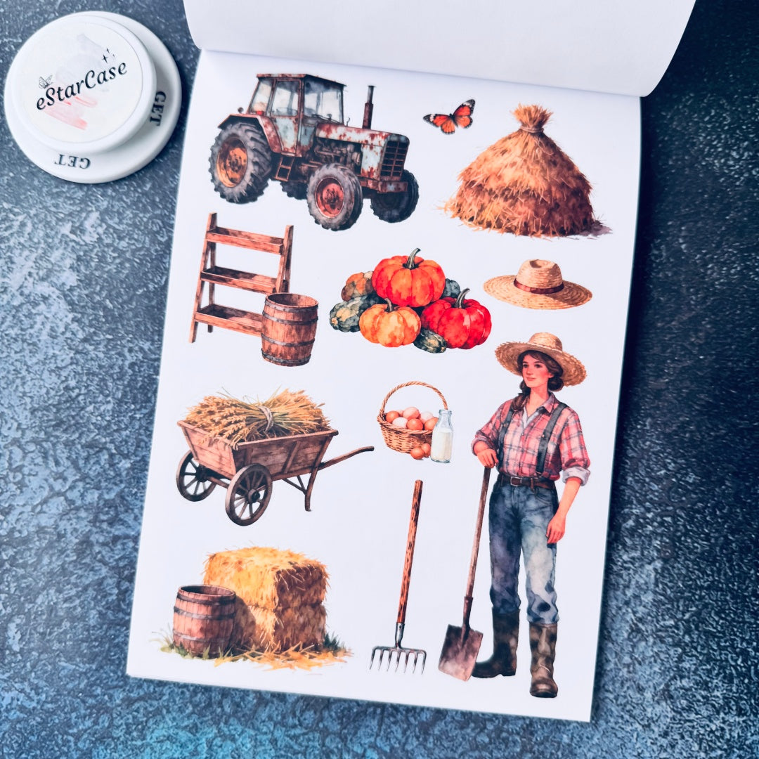 Summer Countryside Sticker Book