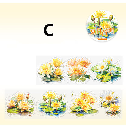 Summer Lotus Pond All Tape