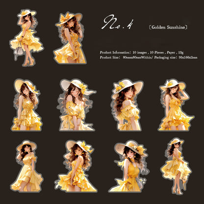 Summer Sea Breeze Sticker 20pcs