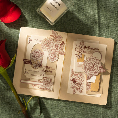 Sunny Garden Rub-on Sticker 3pcs