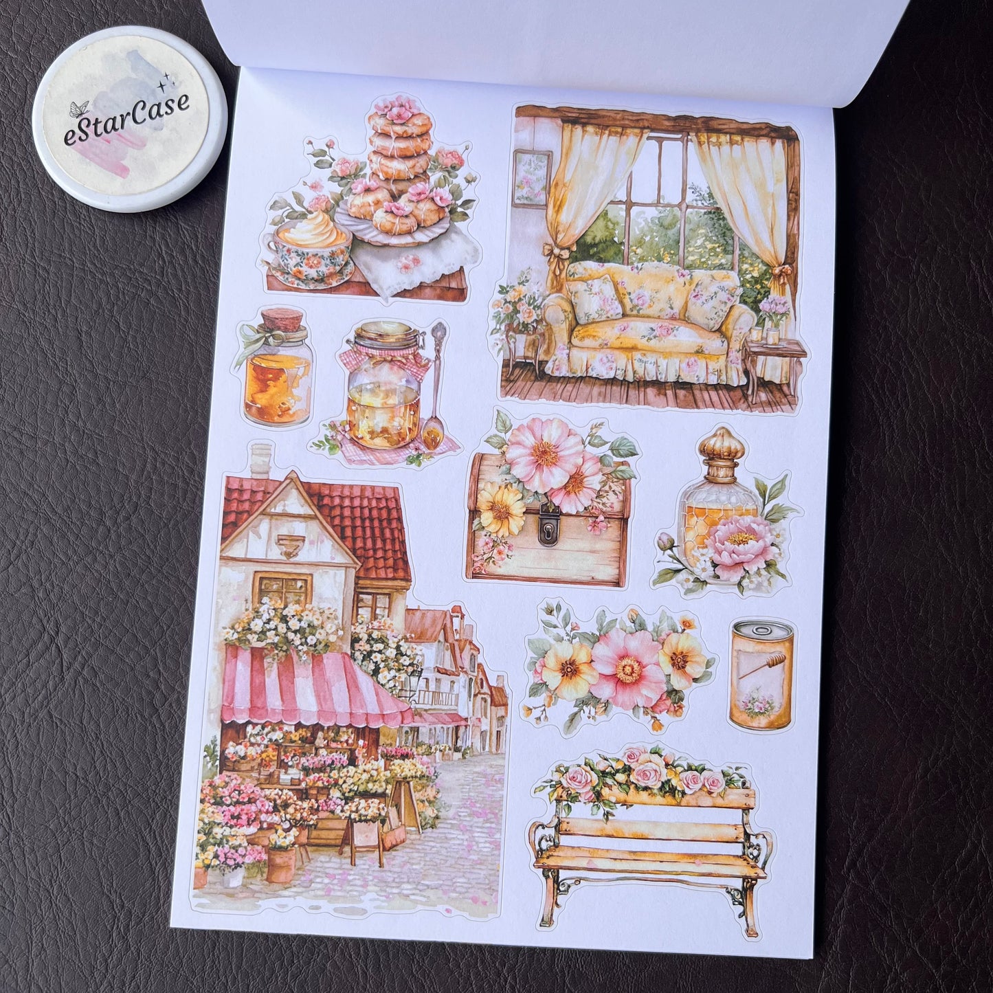 Sweet Diary Sticker Book