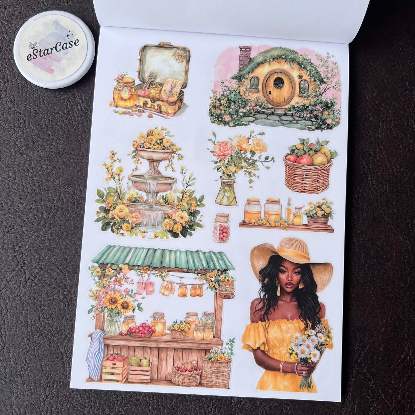 Sweet Diary Sticker Book