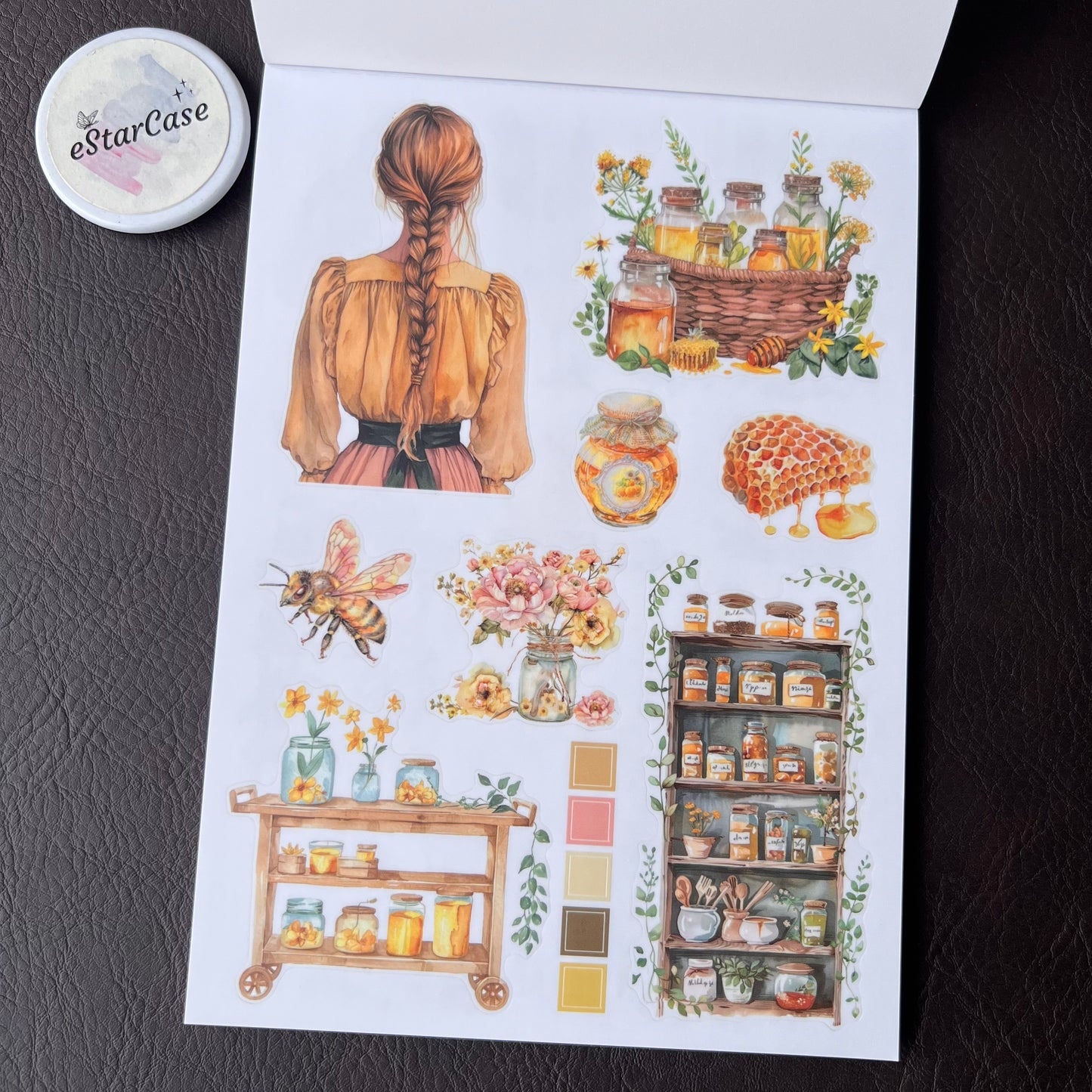 Sweet Diary Sticker Book