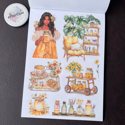 Sweet Diary Sticker Book