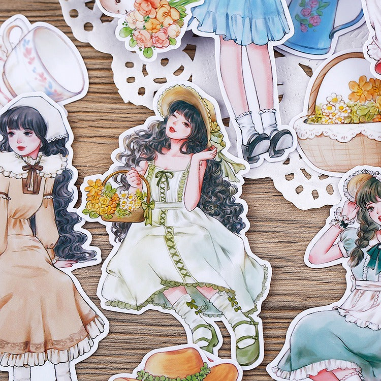 Sweet Girl Stickers 20pcs